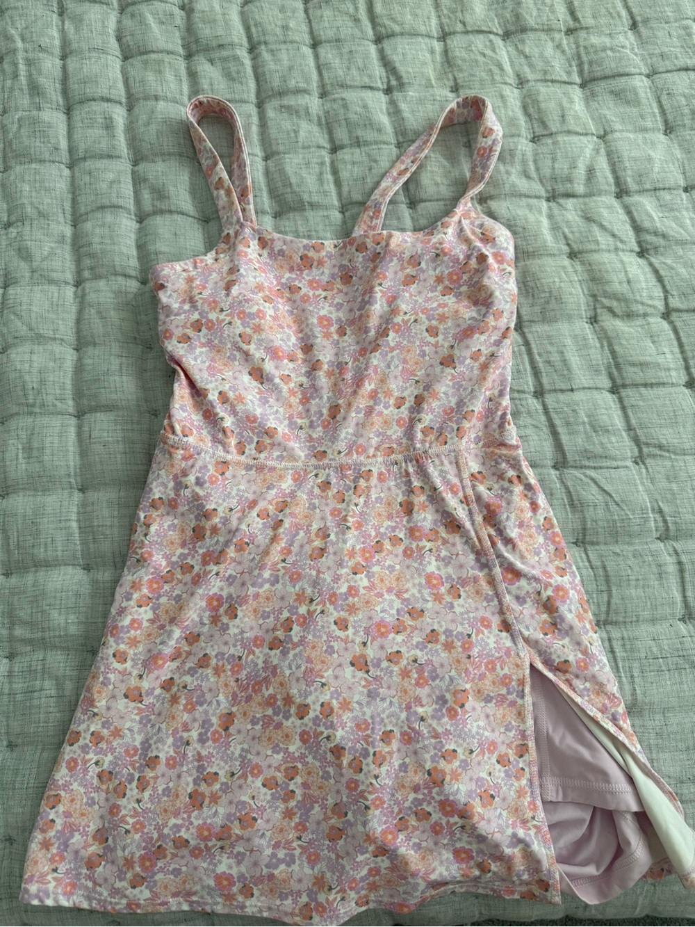 JoyLab Pink Floral Mini Dress
